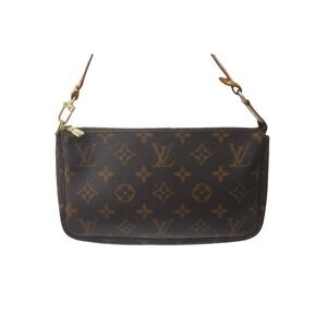 Louis Vuitton Brown Monogram Pochette Pouch Accessory Accessoires